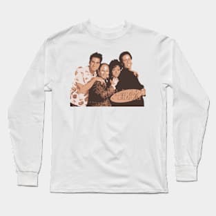 Seinfeld Tribute Tv Series TV SHOW SEINFELD - the office curb your enthusiasm kramer simpsons golden girls breaking bad vandelay industries friends arrested development sopranos Long Sleeve T-Shirt